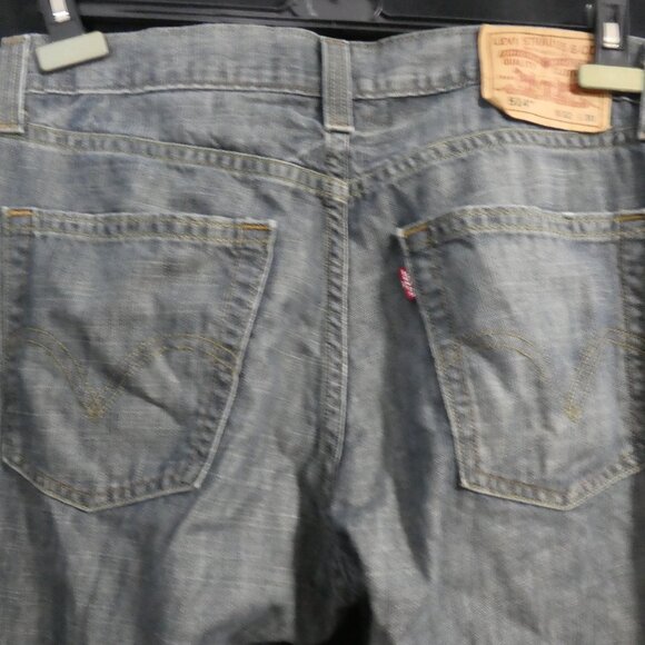 LEVI'S 514 JEANS - Slim Straight | 32 x 30 | Classic Blue Demin Jeans - Picture 11 of 16